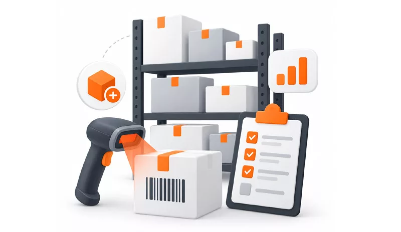 Gestion de stock et commandes avec Chrysalis